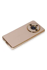 Newface Realme 11 Pro Kılıf Volet Silikon - Pembe - Görsel 4