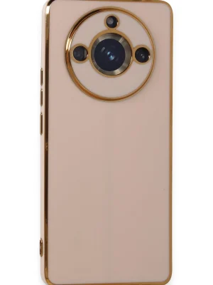 Newface Realme 11 Pro Kılıf Volet Silikon - Pembe