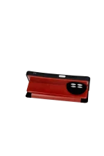 Newface Realme 12 5G Kılıf Flip Cover - Kırmızı - Görsel 3