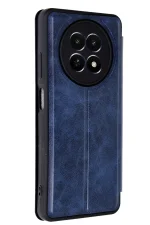 Newface Realme 12 5G Kılıf Flip Cover - Lacivert