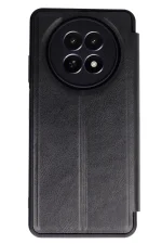 Newface Realme 12 5G Kılıf Flip Cover - Siyah - Görsel 2