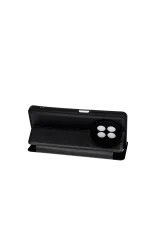 Newface Realme 12 5G Kılıf Flip Cover - Siyah - Görsel 3