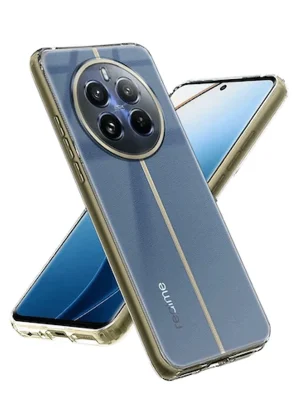 Newface Realme 12 5G Kılıf Lüx Şeffaf Silikon