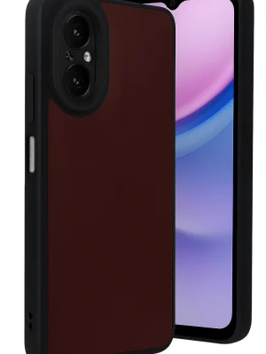 Newface Realme 12 Lite Kılıf Aras Deri Kapak - Bordo
