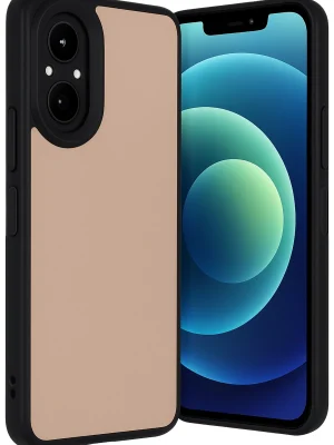 Newface Realme 12 Lite Kılıf Aras Deri Kapak - Pudra