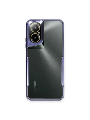 Newface Realme 12 Lite Kılıf Boyi Silikon Kapak - Lacivert