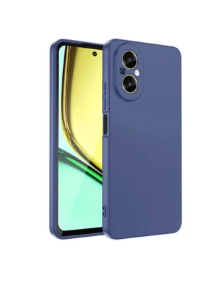 Newface Realme 12 Lite Kılıf First Silikon - Lacivert