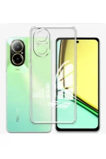 Newface Realme 12 Lite Kılıf Lüx Şeffaf Silikon - Görsel 3