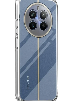 Newface Realme 12 Pro Plus Kılıf Lüx Şeffaf Silikon