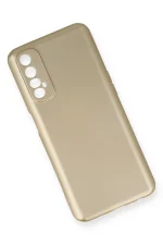 Newface Realme 7 Kılıf First Silikon - Gold - Görsel 3