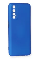 Newface Realme 7 Kılıf First Silikon - Mavi - Görsel 2