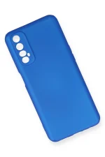 Newface Realme 7 Kılıf First Silikon - Mavi - Görsel 3