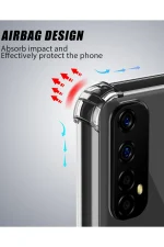 Newface Realme 7 Kılıf Olex Tpu Silikon - Şeffaf - Görsel 5
