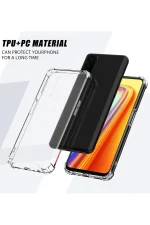 Newface Realme 7 Kılıf Olex Tpu Silikon - Şeffaf - Görsel 6