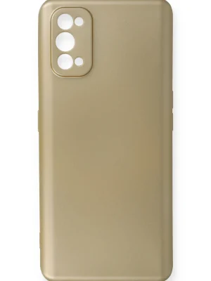 Newface Realme 7 Pro Kılıf First Silikon - Gold