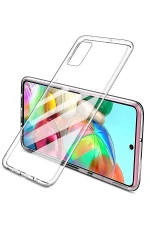 Newface Realme 7 Pro Kılıf Lüx Şeffaf Silikon - Şeffaf - Görsel 2