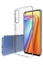 Newface Realme 7 Pro Kılıf Lüx Şeffaf Silikon - Şeffaf