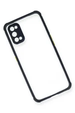 Newface Realme 7 Pro Kılıf Miami Şeffaf Silikon - Lacivert - Görsel 3