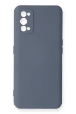 Newface Realme 7 Pro Kılıf Nano içi Kadife Silikon - Gri