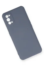 Newface Realme 7 Pro Kılıf Nano içi Kadife Silikon - Gri - Görsel 3