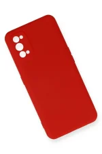 Newface Realme 7 Pro Kılıf Nano içi Kadife Silikon - Kırmızı - Görsel 3