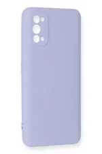 Newface Realme 7 Pro Kılıf Nano içi Kadife Silikon - Lila - Görsel 2