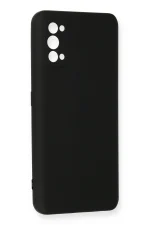 Newface Realme 7 Pro Kılıf Nano içi Kadife Silikon - Siyah - Görsel 2