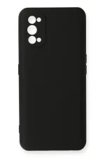 Newface Realme 7 Pro Kılıf Nano içi Kadife Silikon - Siyah