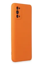 Newface Realme 7 Pro Kılıf Nano içi Kadife Silikon - Turuncu - Görsel 2