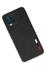 Newface Realme 8 Kılıf Loop Deri Silikon - Siyah - Görsel 2