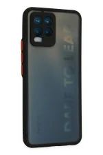 Newface Realme 8 Kılıf Montreal Silikon Kapak - Siyah - Görsel 3