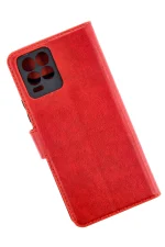 Newface Realme 8 Pro Kılıf Trend S Plus Kapaklı Kılıf - Kırmızı - Görsel 2