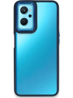 Newface Realme 9i 4G Kılıf Dora Kapak - Mavi