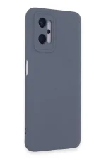 Newface Realme 9i 4G Kılıf Nano içi Kadife Silikon - Gri - Görsel 2