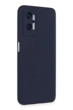 Newface Realme 9i 4G Kılıf Nano içi Kadife Silikon - Lacivert - Görsel 2