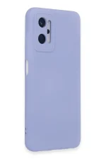 Newface Realme 9i 4G Kılıf Nano içi Kadife Silikon - Lila - Görsel 2