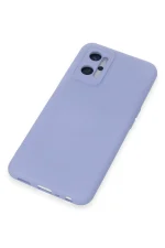 Newface Realme 9i 4G Kılıf Nano içi Kadife Silikon - Lila - Görsel 4