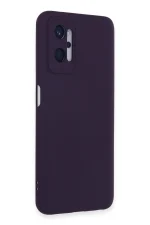 Newface Realme 9i 4G Kılıf Nano içi Kadife Silikon - Mor - Görsel 2