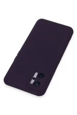 Newface Realme 9i 4G Kılıf Nano içi Kadife Silikon - Mor - Görsel 3