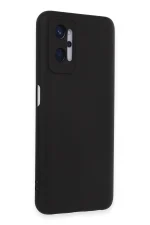 Newface Realme 9i 4G Kılıf Nano içi Kadife Silikon - Siyah - Görsel 2