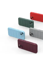 Newface Realme 9i 4G Kılıf Optimum Silikon - Bordo - Görsel 4