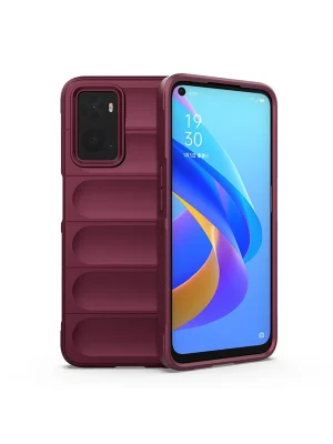 Newface Realme 9i 4G Kılıf Optimum Silikon - Bordo