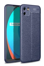 Newface Realme C11 2021 Kılıf Auto Focus Kapak - Lacivert