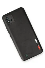 Newface Realme C11 2021 Kılıf Loop Deri Silikon - Siyah - Görsel 3