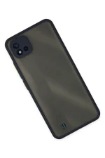 Newface Realme C11 2021 Kılıf Montreal Silikon Kapak - Lacivert - Görsel 3