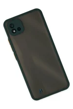 Newface Realme C11 2021 Kılıf Montreal Silikon Kapak - Yeşil - Görsel 2