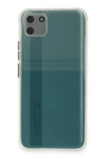 Newface Realme C11 Kılıf Miami Şeffaf Silikon - Şeffaf - Görsel 2