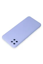 Newface Realme C11 Kılıf Nano içi Kadife Silikon - Lila - Görsel 3