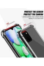 Newface Realme C11 Kılıf Olex Tpu Silikon - Şeffaf - Görsel 3