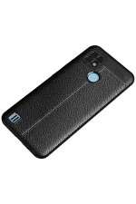 Newface Realme C21 Kılıf Auto Focus Kapak - Siyah - Görsel 2